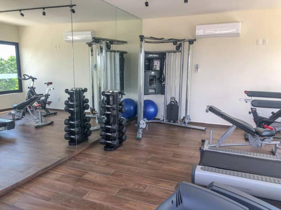 Suit Next To The Common Top Roof Exclusive Building Kingsize Bed 2 Super Pools, Gym, Grill Tulum Exterior photo
