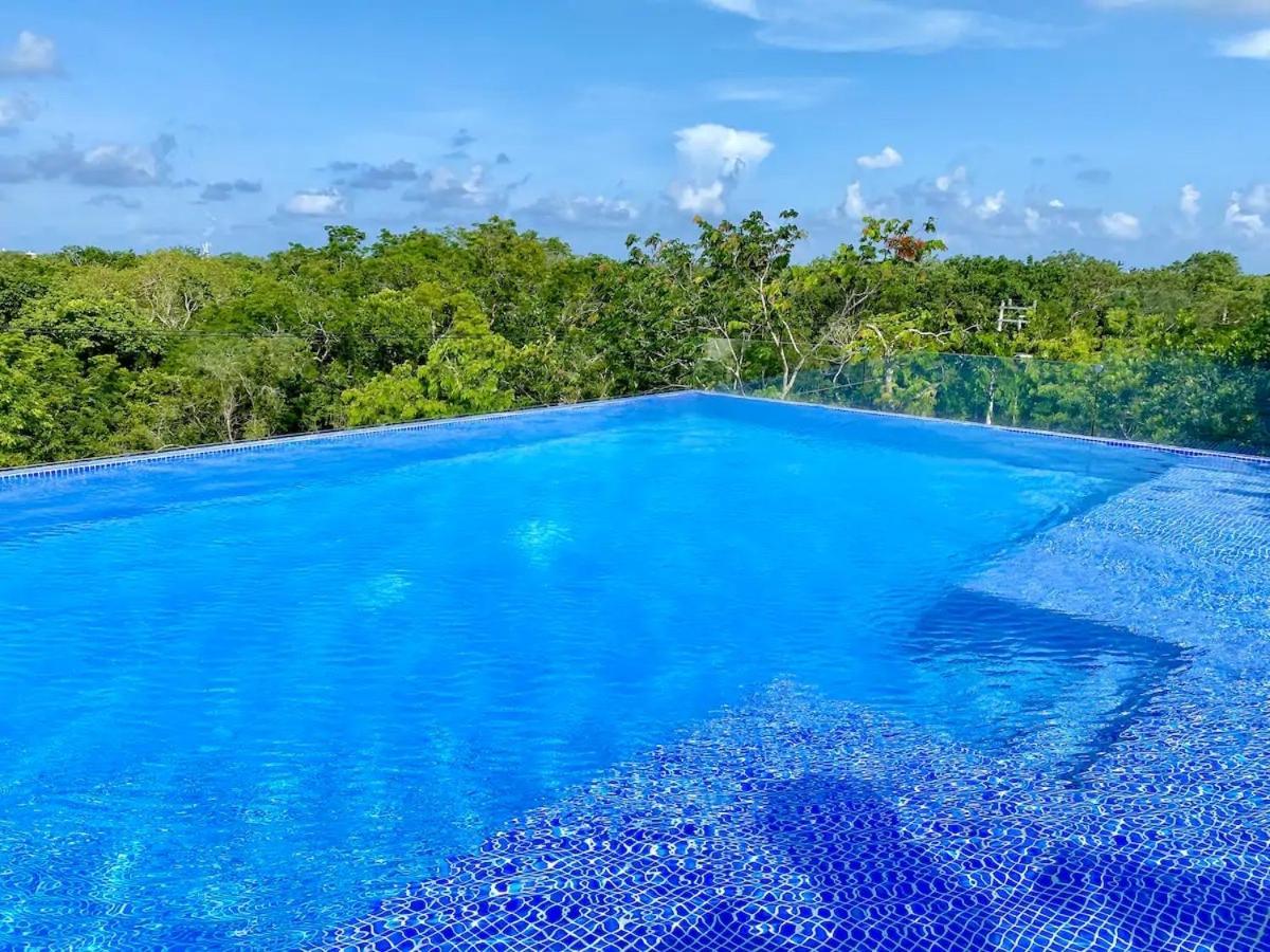 Suit Next To The Common Top Roof Exclusive Building Kingsize Bed 2 Super Pools, Gym, Grill Tulum Exterior photo