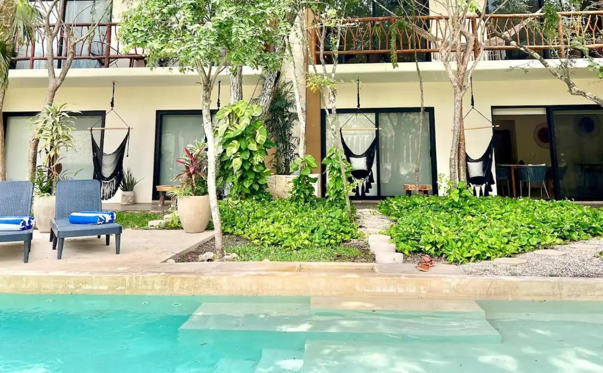 Suit Next To The Common Top Roof Exclusive Building Kingsize Bed 2 Super Pools, Gym, Grill Tulum Exterior photo
