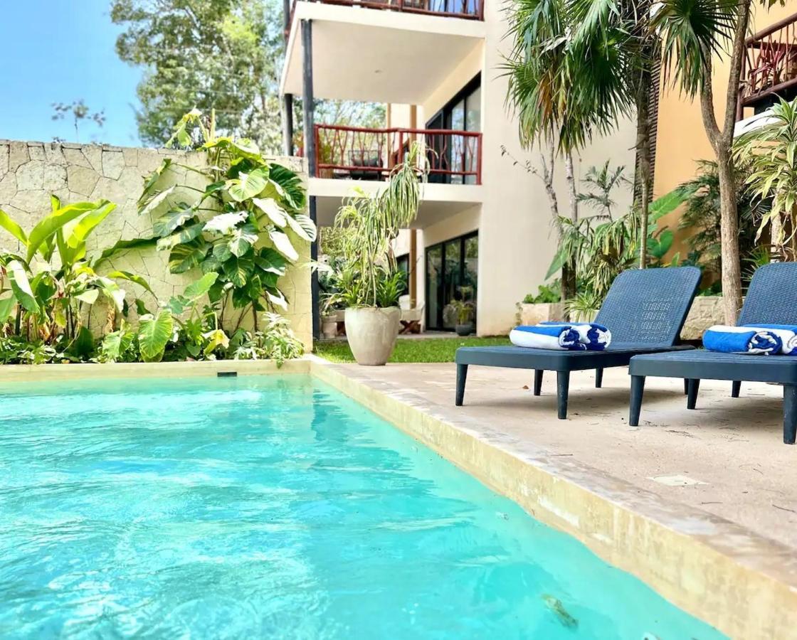 Suit Next To The Common Top Roof Exclusive Building Kingsize Bed 2 Super Pools, Gym, Grill Tulum Exterior photo