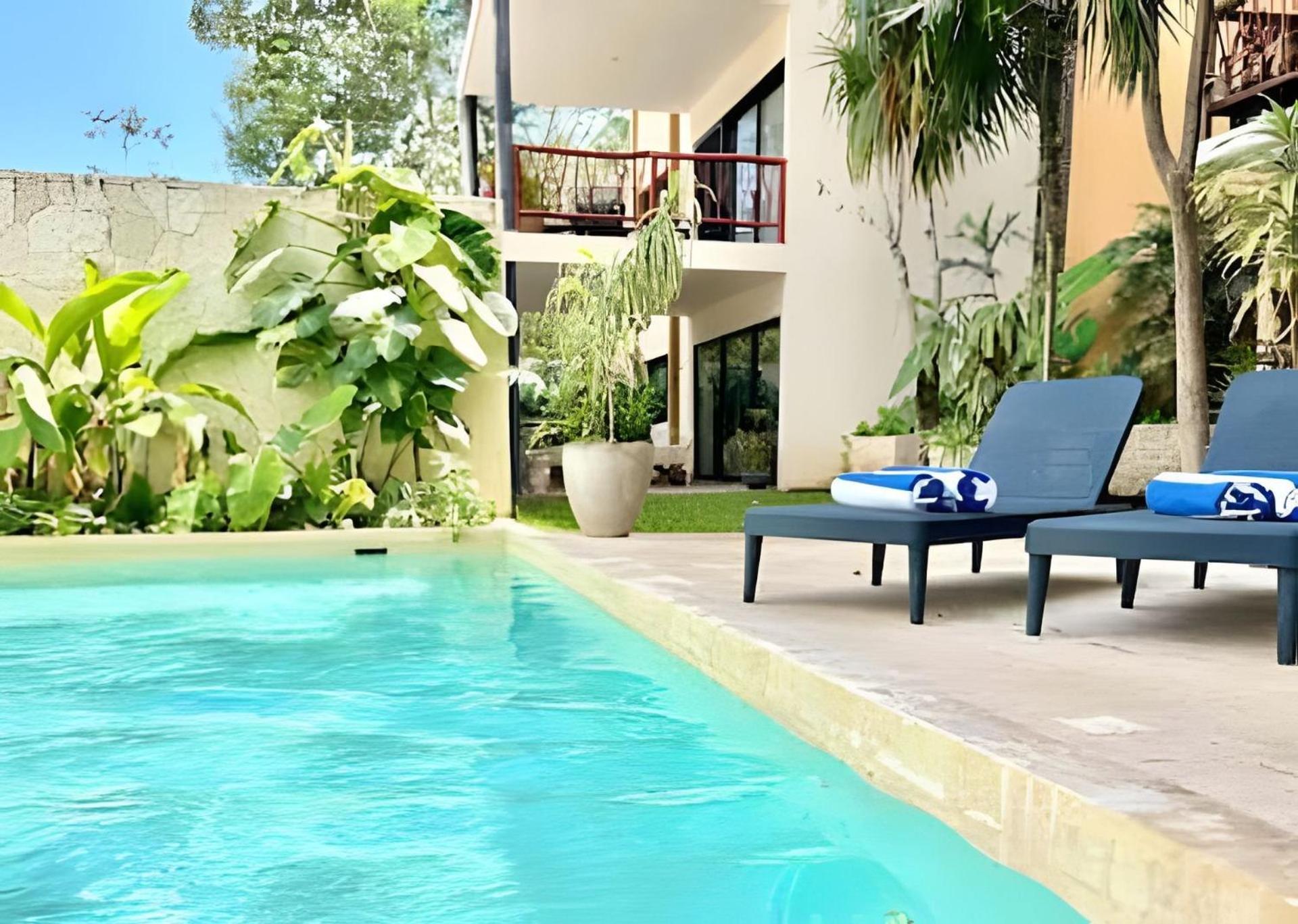 Suit Next To The Common Top Roof Exclusive Building Kingsize Bed 2 Super Pools, Gym, Grill Tulum Exterior photo