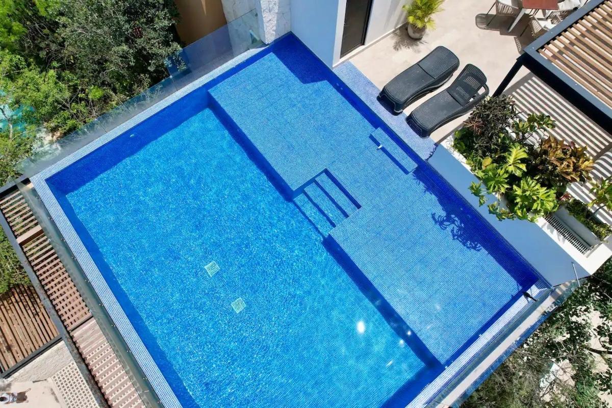 Suit Next To The Common Top Roof Exclusive Building Kingsize Bed 2 Super Pools, Gym, Grill Tulum Exterior photo